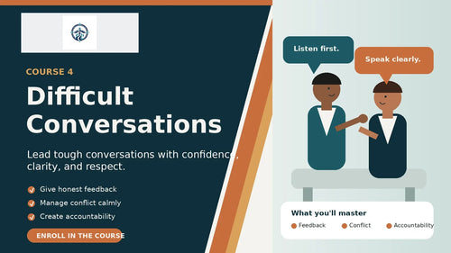 Difficult Conversations - South on Leadership