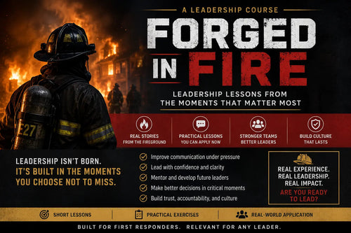 Forged in Fire leadership book and guided workbook — South on Leadership